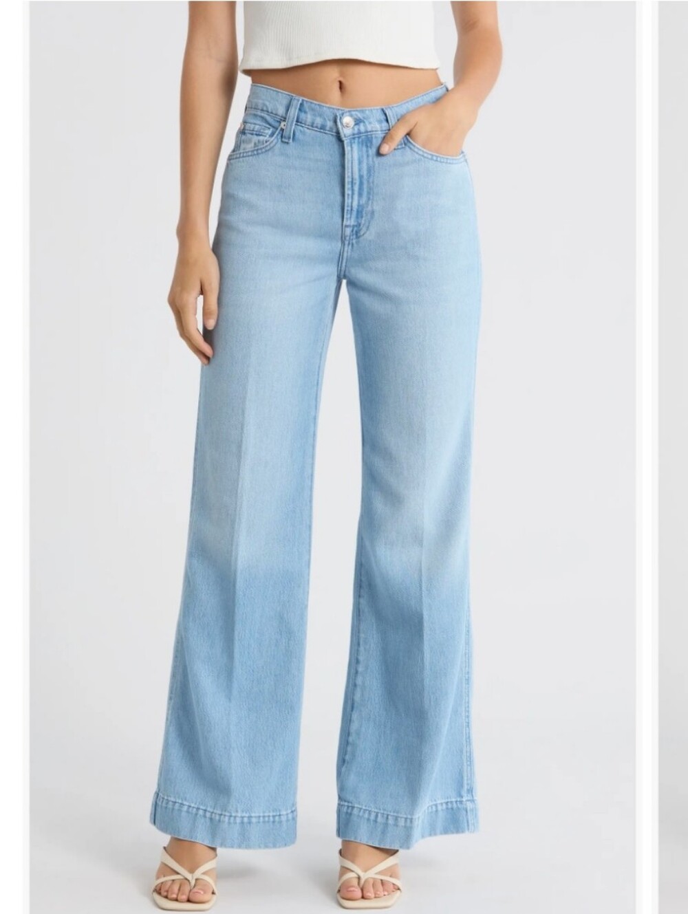 7 For All Mankind Modern Dojo Flare Jean's In Annandale 27 NWT